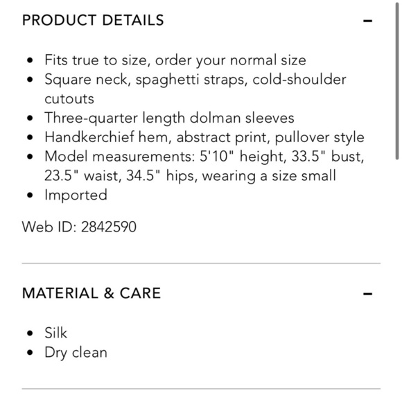 Lafayette 148 Anastasia Cold Shoulder Silk Top Glaze Blue M/L - Picture 9 of 9